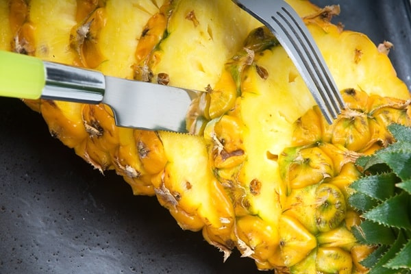 Eating Pineapples